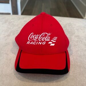 Coca Cola Racing Cap in Bold Red
